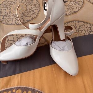 Elegant White Women's Heels
